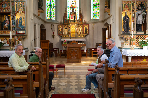 Das Laienteam von Meschach Günter Lampert Josef Loacker Georg Jochen Berg / Kath Kirche Vorarlberg / Fehle Das Laienteam von Meschach Günter Lampert Josef Loacker Georg Schwab Jochen Berg