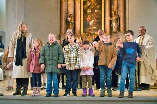 Vorstellung Ertkommunionkinder / Pfarre Lochau